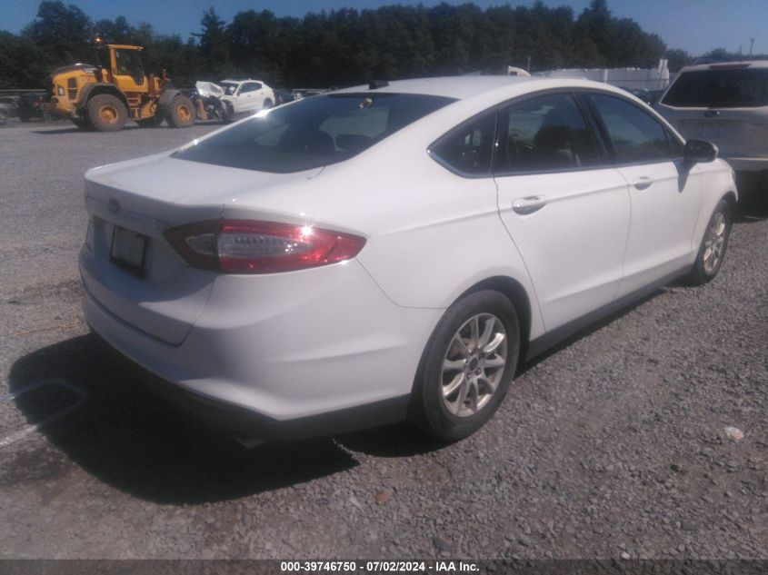 2015 FORD FUSION S - 3FA6P0G75FR193902