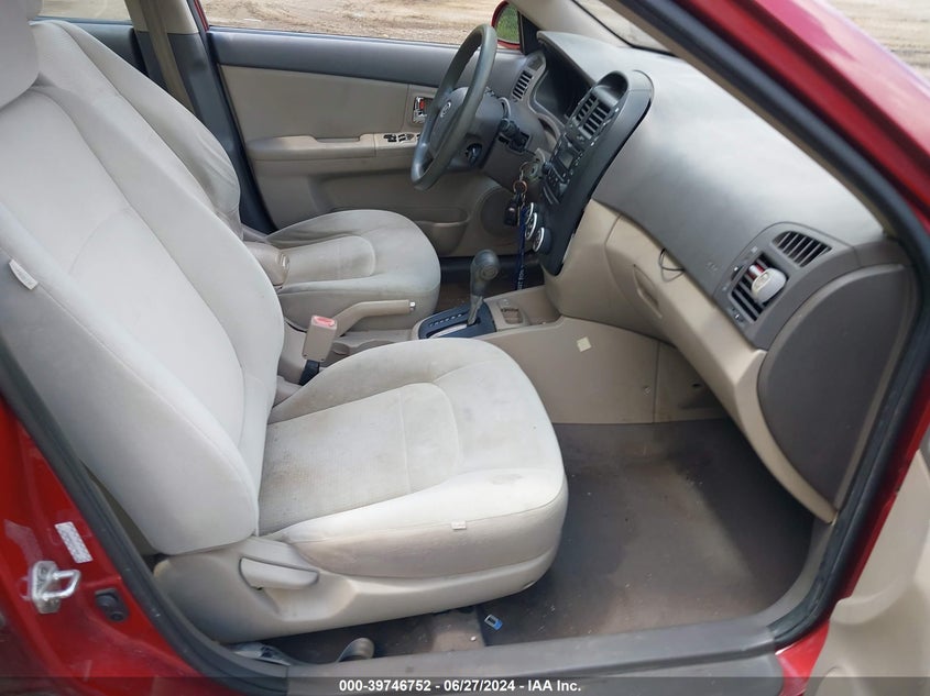 2009 Kia Spectra Ex VIN: KNAFE222195645677 Lot: 39746752