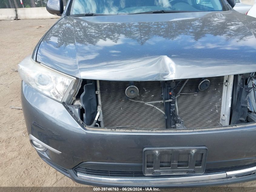 2013 Toyota Highlander Limited V6 VIN: 5TDDK3EH4DS187046 Lot: 39746763