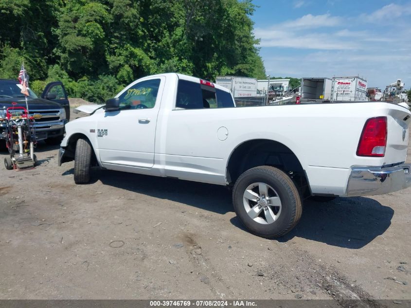 2019 Ram 1500 Classic Slt Regular Cab 4X4 8' Box VIN: 3C6JR7ET4KG526739 Lot: 39746769