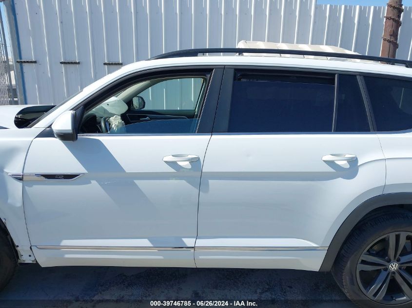 2021 Volkswagen Atlas 3.6L V6 Se W/Technology R-Line VIN: 1V2RR2CA6MC523653 Lot: 39746785