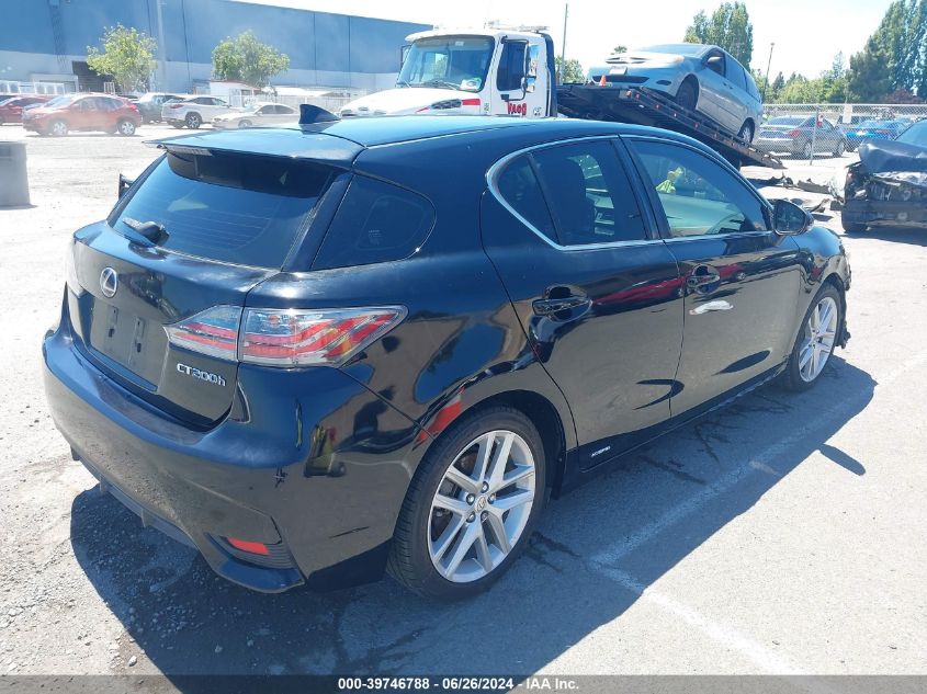 2015 Lexus Ct 200H VIN: JTHKD5BH4F2249636 Lot: 39746788