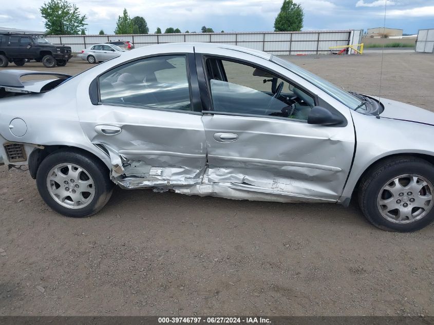 2004 Dodge Neon Sxt VIN: 1B3ES56C34D545284 Lot: 39746797