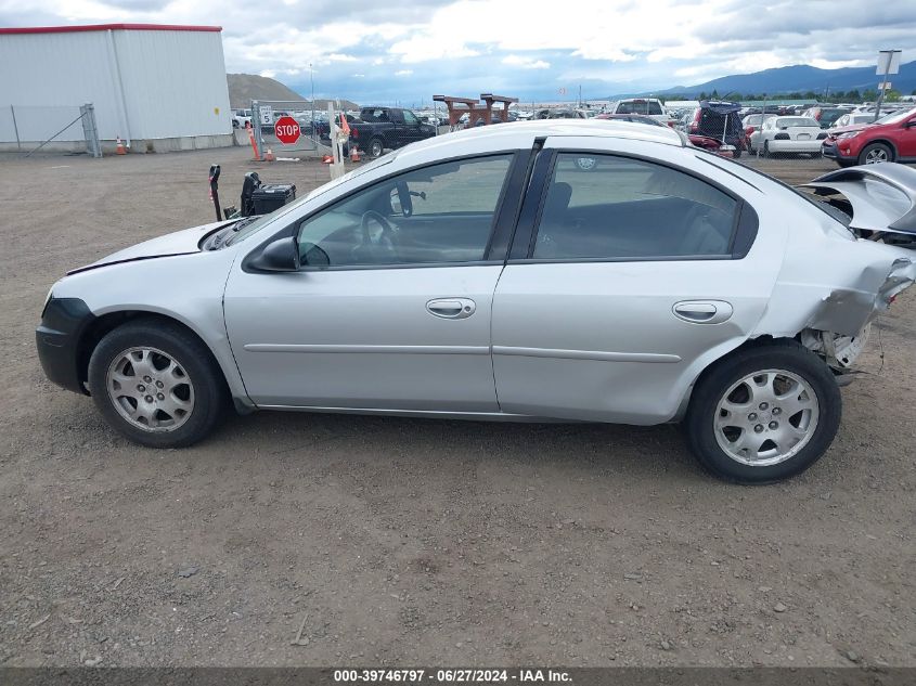 2004 Dodge Neon Sxt VIN: 1B3ES56C34D545284 Lot: 39746797