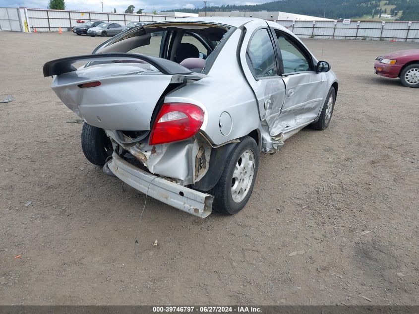 2004 Dodge Neon Sxt VIN: 1B3ES56C34D545284 Lot: 39746797