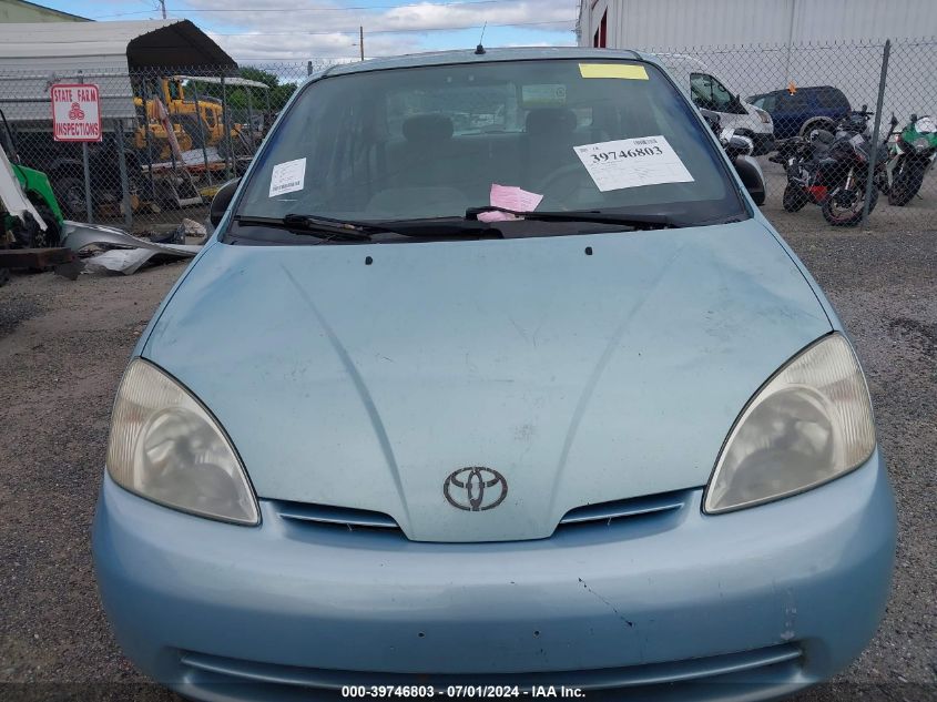 2001 Toyota Prius VIN: JT2BK12U110037772 Lot: 39746803