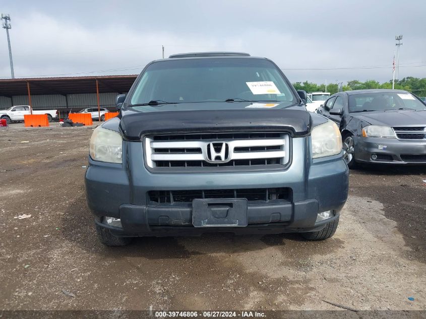 2006 Honda Pilot Ex-L VIN: 2HKYF18606H546860 Lot: 39746806