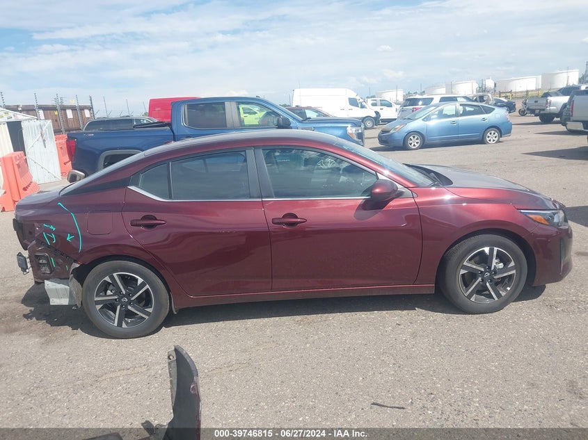 VIN 3N1AB8CV7RY240818 2024 NISSAN SENTRA SV XTRONIC CVT
