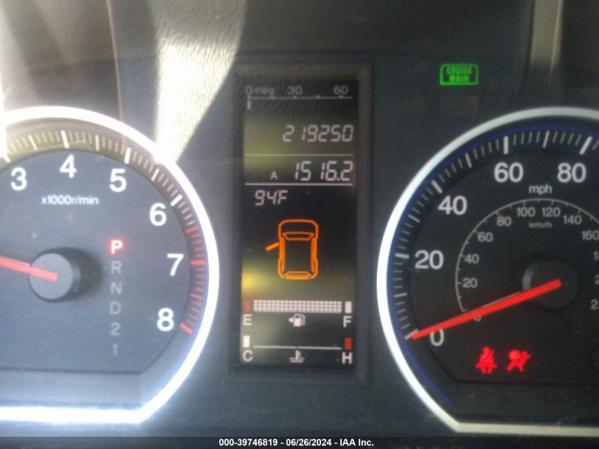 2008 Honda Cr-V Ex-L VIN: 5J6RE487X8L018351 Lot: 39746819