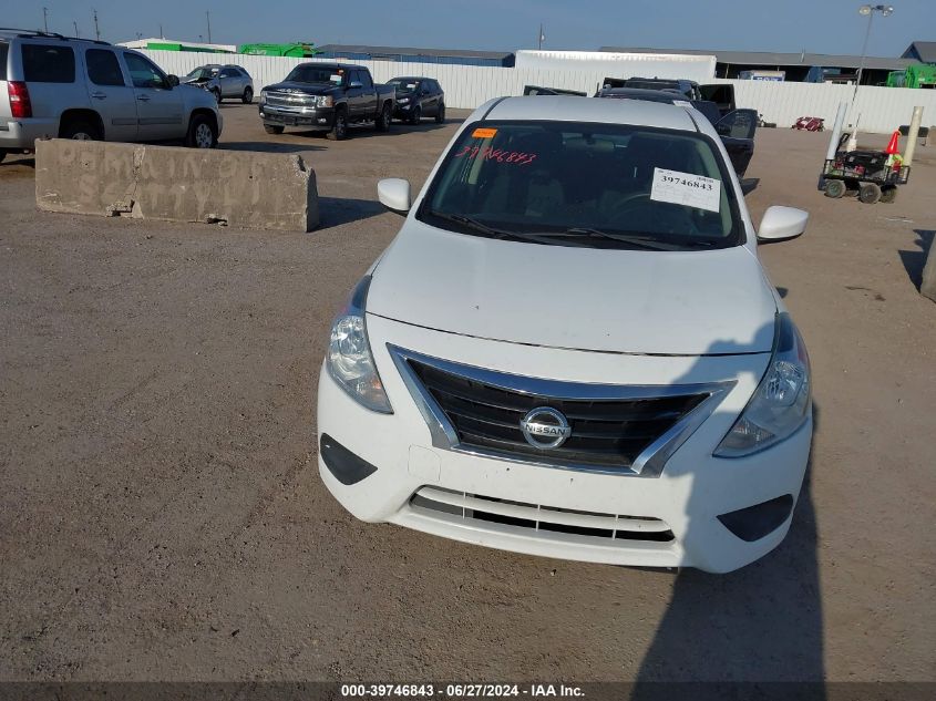 2016 Nissan Versa 1.6 S/1.6 S+/1.6 Sl/1.6 Sv VIN: 3N1CN7AP1GL854126 Lot: 39746843