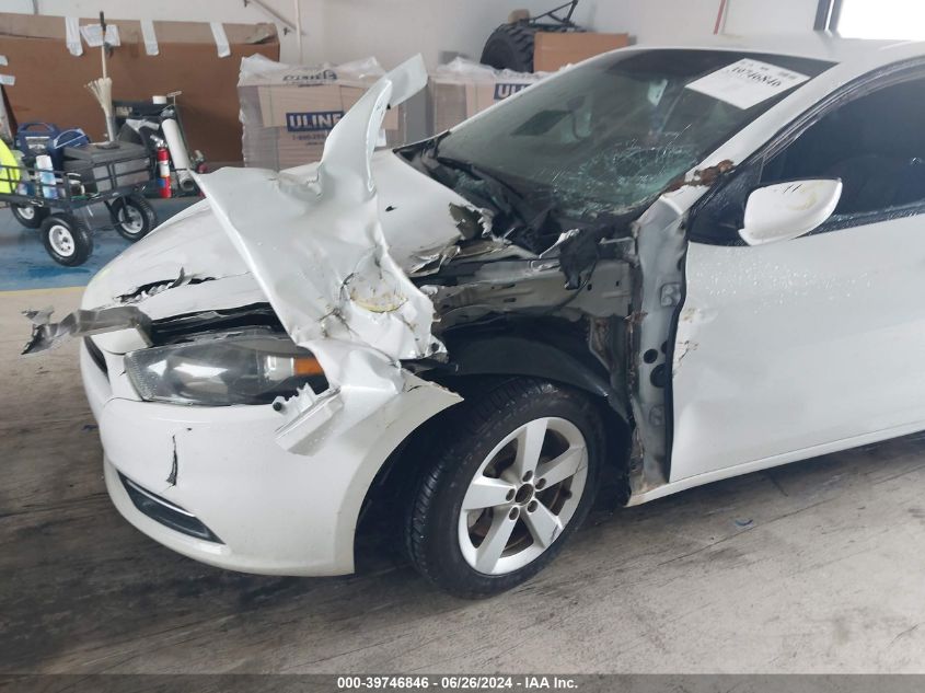 2015 Dodge Dart Sxt VIN: 1C3CDFBB3FD186996 Lot: 39746846