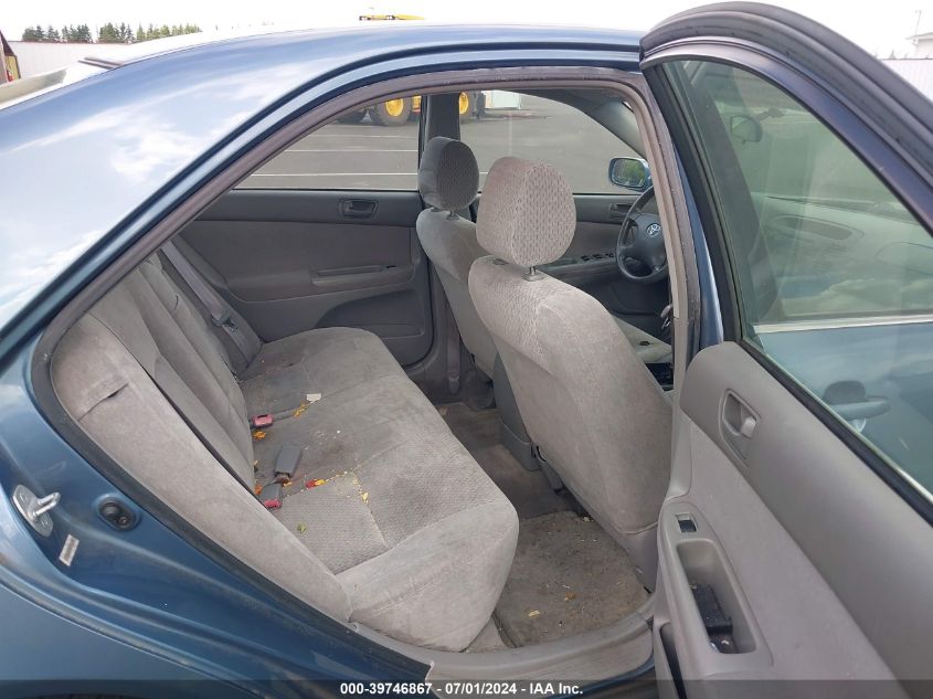 2003 Toyota Camry Le VIN: JTDBE32K830141638 Lot: 39746867