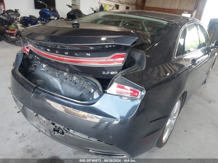 2014 Lincoln Mkz VIN: 3LN6L2J9XER815772 Lot: 39746872