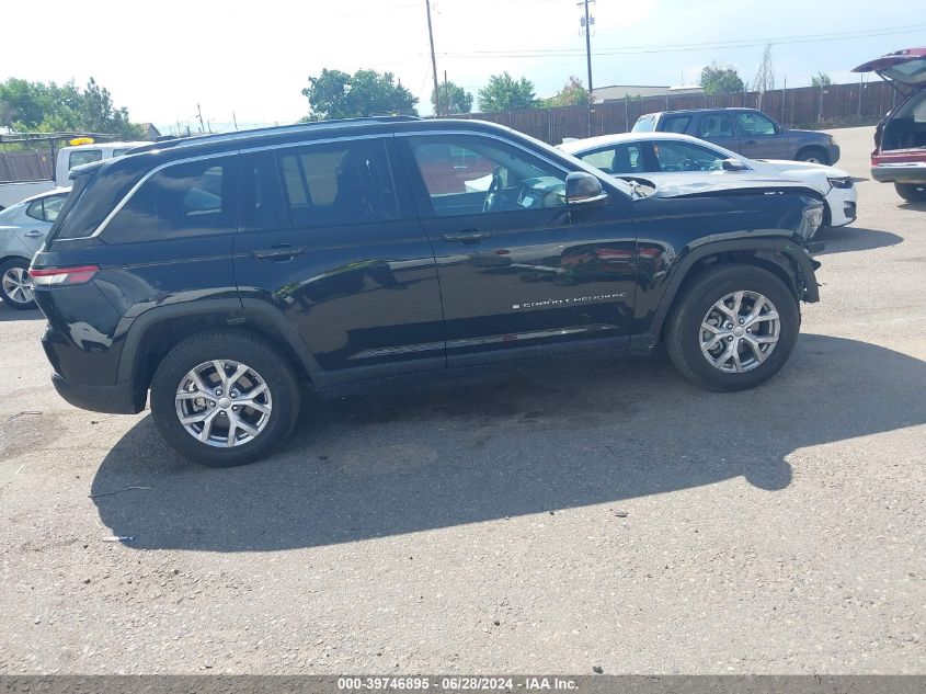 2022 Jeep Grand Cherokee Limited VIN: 1C4RJGBG4N8613402 Lot: 39746895