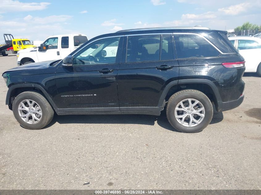 2022 Jeep Grand Cherokee Limited VIN: 1C4RJGBG4N8613402 Lot: 39746895