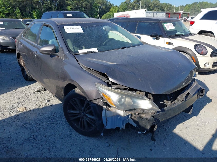 2016 Toyota Camry Se VIN: 4T1BF1FK9GU181782 Lot: 39746928