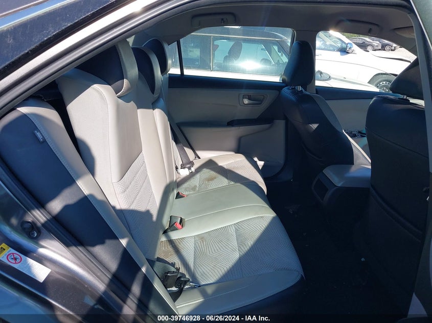 2016 Toyota Camry Se VIN: 4T1BF1FK9GU181782 Lot: 39746928