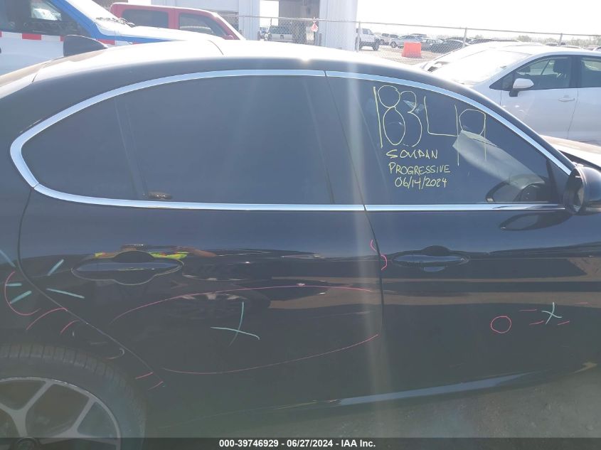 2019 Alfa Romeo Giulia Ti VIN: ZARFAMBN4K7610068 Lot: 39746929