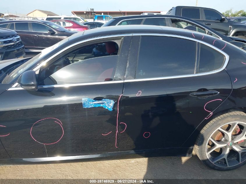 2019 Alfa Romeo Giulia Ti VIN: ZARFAMBN4K7610068 Lot: 39746929