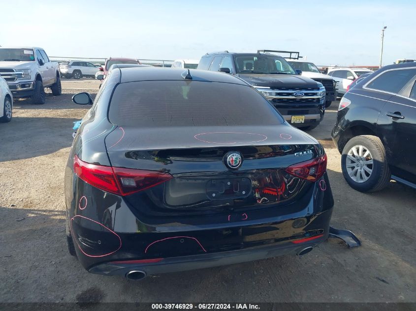 2019 Alfa Romeo Giulia Ti VIN: ZARFAMBN4K7610068 Lot: 39746929