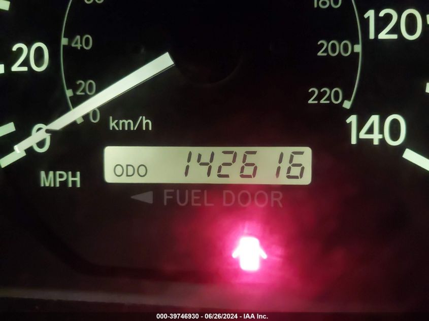 2000 Toyota Camry Le VIN: JT2BG22K1Y0506360 Lot: 39746930