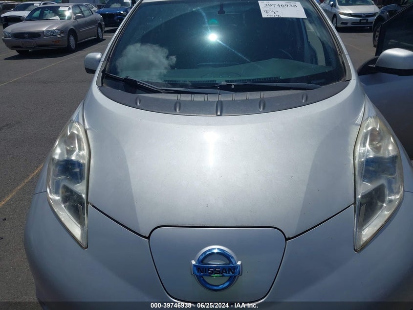 2013 Nissan Leaf Sv VIN: 1N4AZ0CP7DC404765 Lot: 39746938