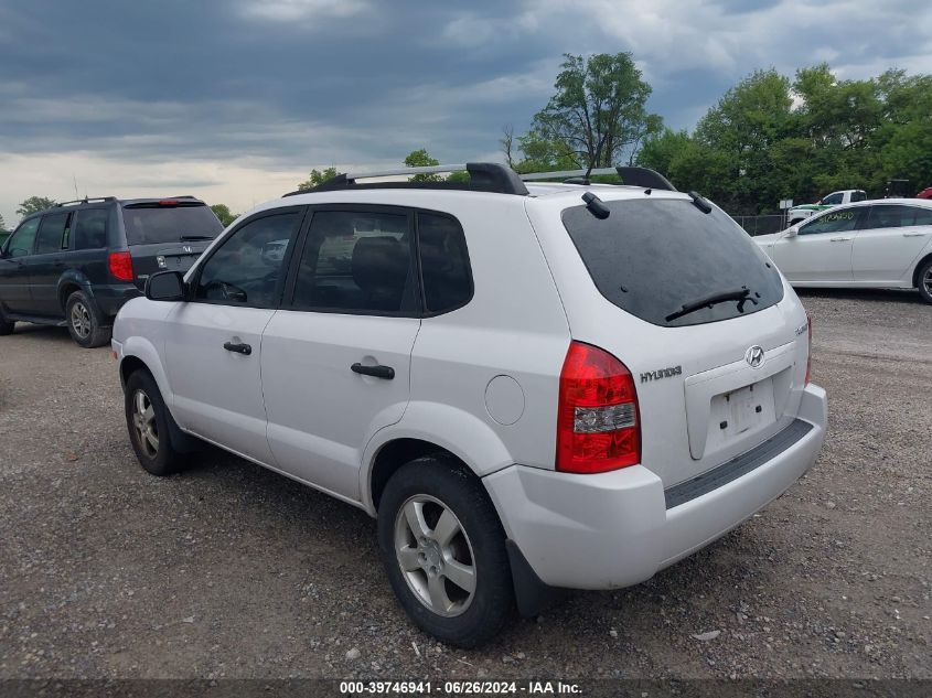 2008 Hyundai Tucson Gls VIN: KM8JM12B78U871040 Lot: 39746941