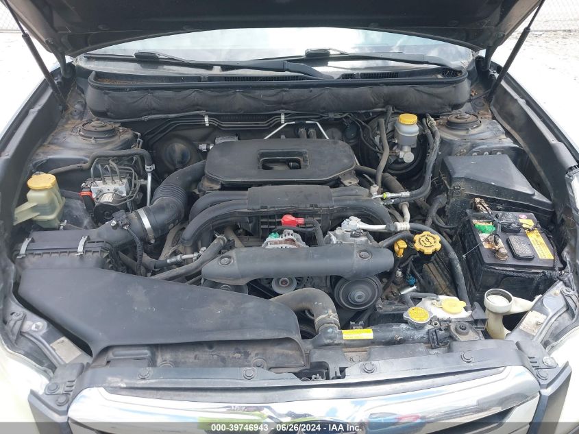 2011 Subaru Outback 2.5I Premium VIN: 4S4BRBCC0B3423626 Lot: 39746943