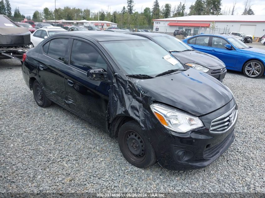 2018 Mitsubishi Mirage G4 Es VIN: ML32F3FJ8JHF13935 Lot: 39746961