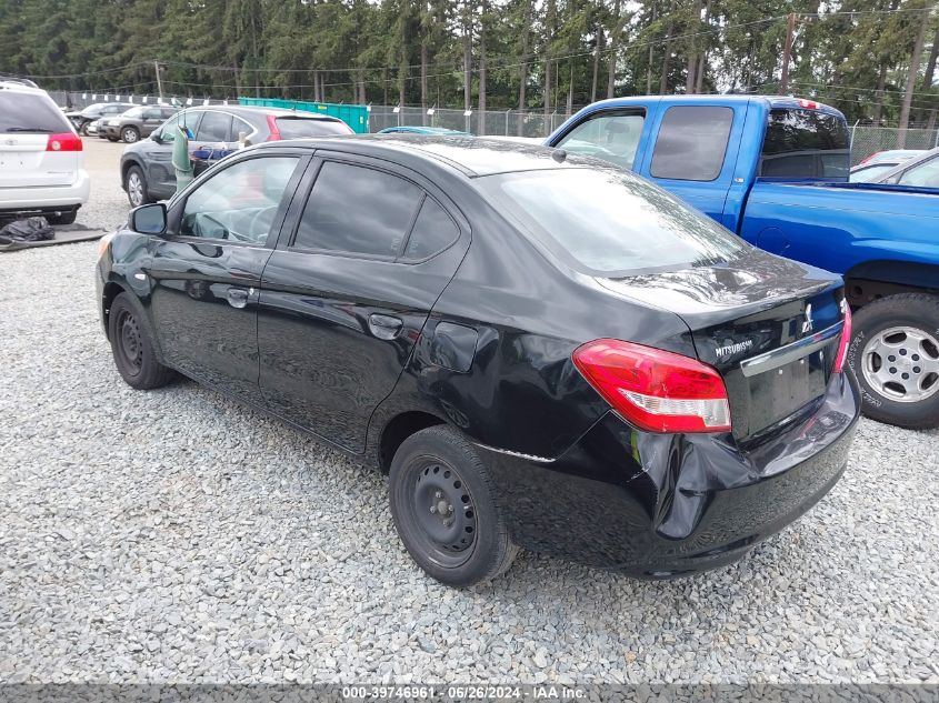 2018 Mitsubishi Mirage G4 Es VIN: ML32F3FJ8JHF13935 Lot: 39746961