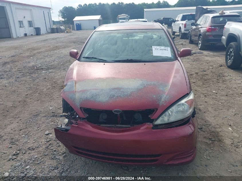 2004 Toyota Camry Le/Xle/Se VIN: 4T1BE32K54U282642 Lot: 39746981