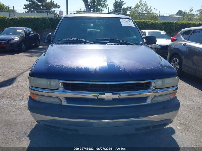 2002 Chevrolet Suburban 1500 Ls VIN: 3GNEC16T72G190440 Lot: 39746983