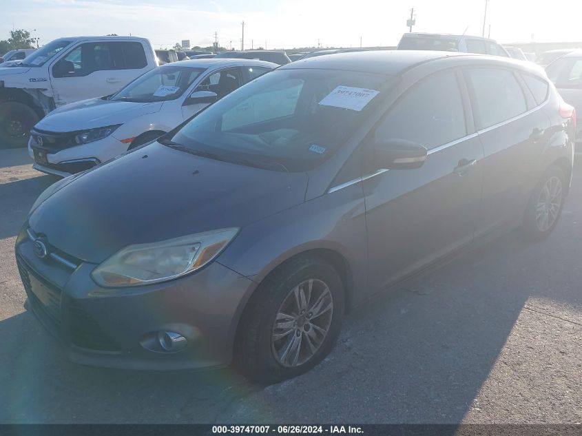 2012 Ford Focus Sel VIN: 1FAHP3M2XCL185419 Lot: 39747007