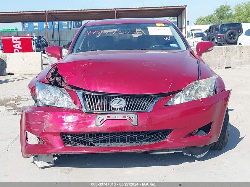 2009 Lexus Is 250 VIN: JTHBK262X92090085 Lot: 39747013