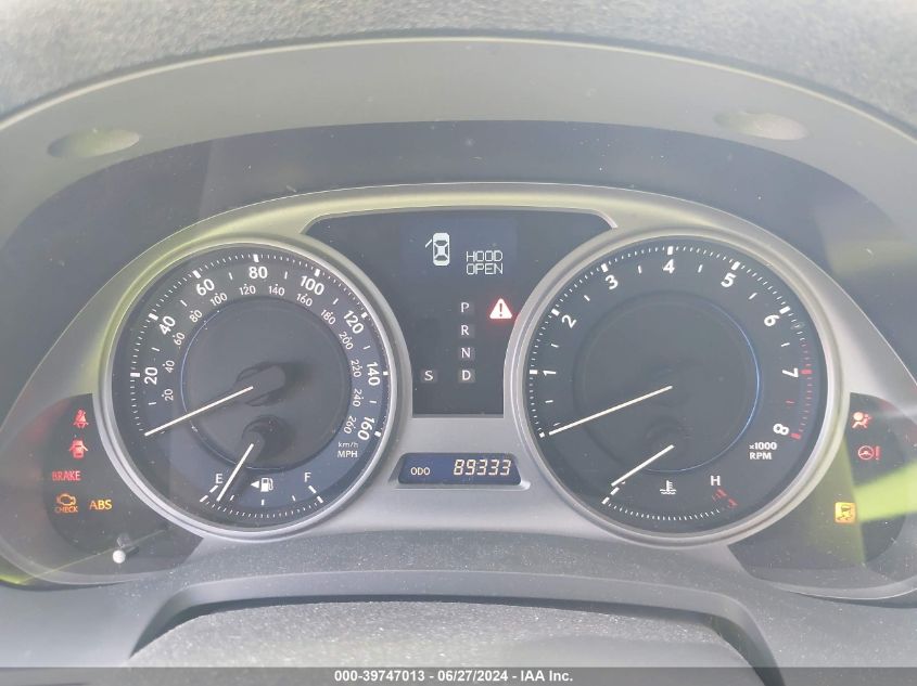 2009 Lexus Is 250 VIN: JTHBK262X92090085 Lot: 39747013