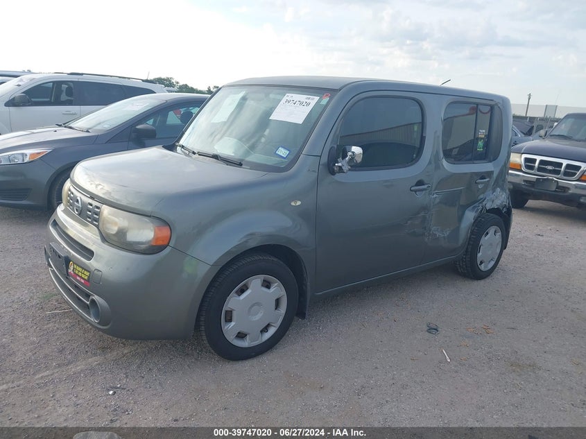 2009 Nissan Cube S/Sl VIN: XJN8AZ28R99T12516 Lot: 39747020