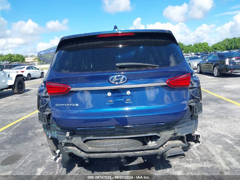 2020 Hyundai Santa Fe Sel VIN: 5NMS33AD0LH162556 Lot: 39747025