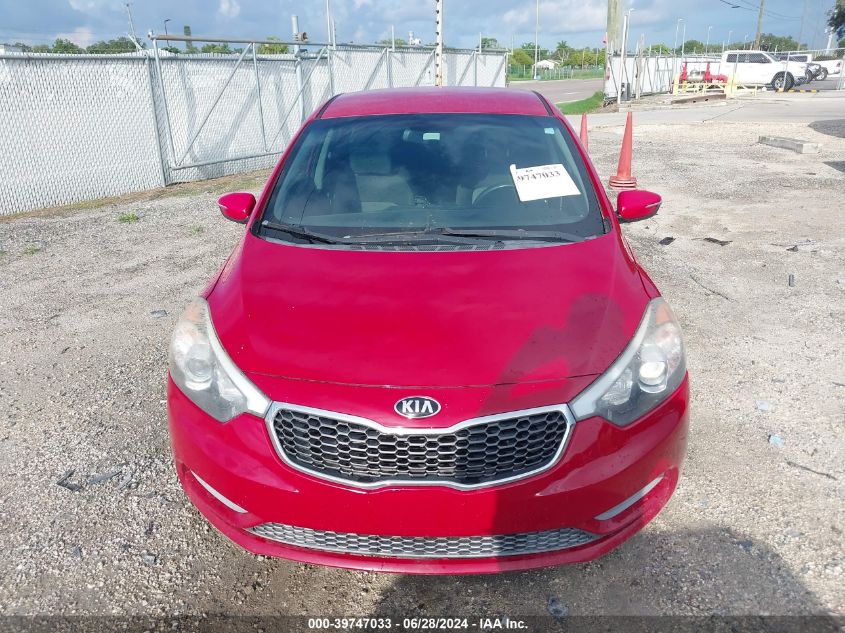 2015 Kia Forte Lx VIN: KNAFX4A68F5257450 Lot: 39747033