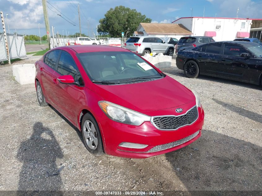 KNAFX4A68F5257450 2015 KIA FORTE - Image 1