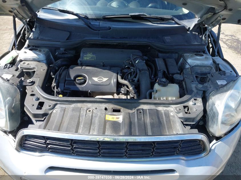 2012 Mini Cooper S Countryman VIN: WMWZC3C56CWL86431 Lot: 39747035