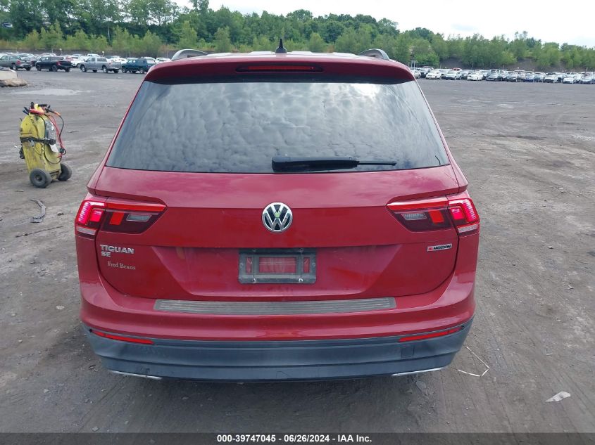 2019 Volkswagen Tiguan 2.0T Se/2.0T Sel/2.0T Sel R-Line/2.0T Sel R-Line Black VIN: 3VV2B7AX9KM074896 Lot: 39747045