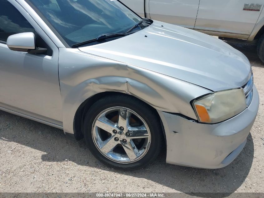 2011 Dodge Avenger Lux VIN: 1B3BD2FB5BN534667 Lot: 39747047