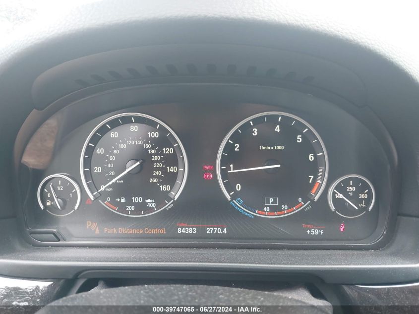 2013 BMW 535 I VIN: WBAFR7C52DC826513 Lot: 39747065