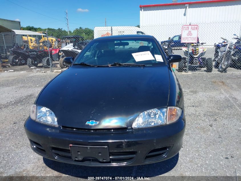 2001 Chevrolet Cavalier VIN: 1G1JC124917335082 Lot: 39747074
