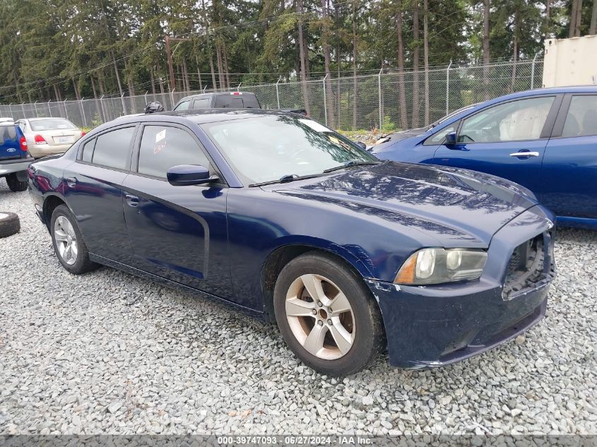 VIN 2C3CDXBGXDH609543 2013 Dodge Charger, SE no.1