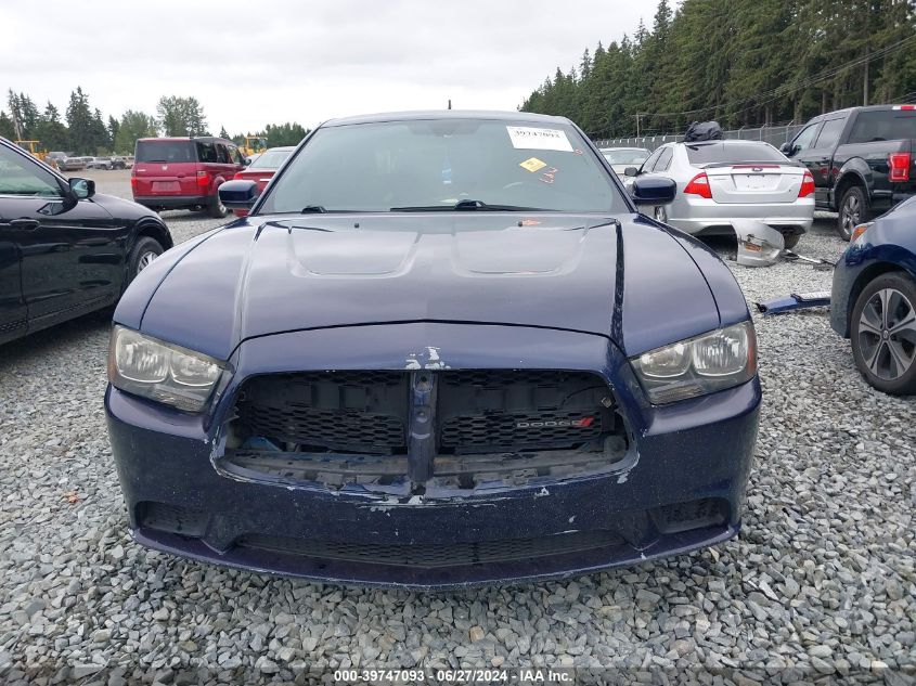 2013 Dodge Charger Se VIN: 2C3CDXBGXDH609543 Lot: 39747093