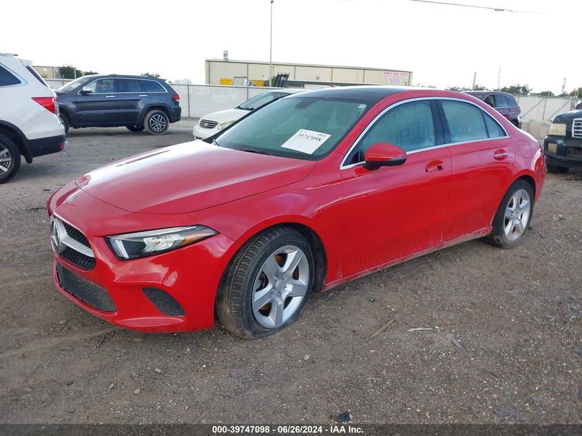 2020 Mercedes-Benz A 220 220 4Matic VIN: WDD3G4FB2LW038202 Lot: 39747098