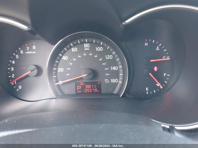 2015 Kia Sorento Lx VIN: 5XYKT3A60FG595634 Lot: 39747106