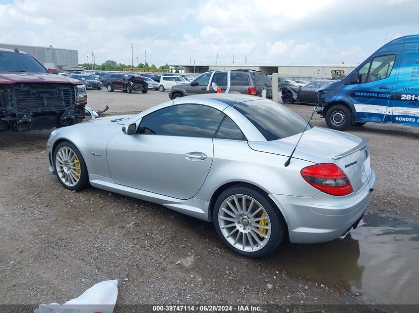 2005 Mercedes-Benz Slk 55 Amg VIN: WDBWK73F35F035664 Lot: 39747114
