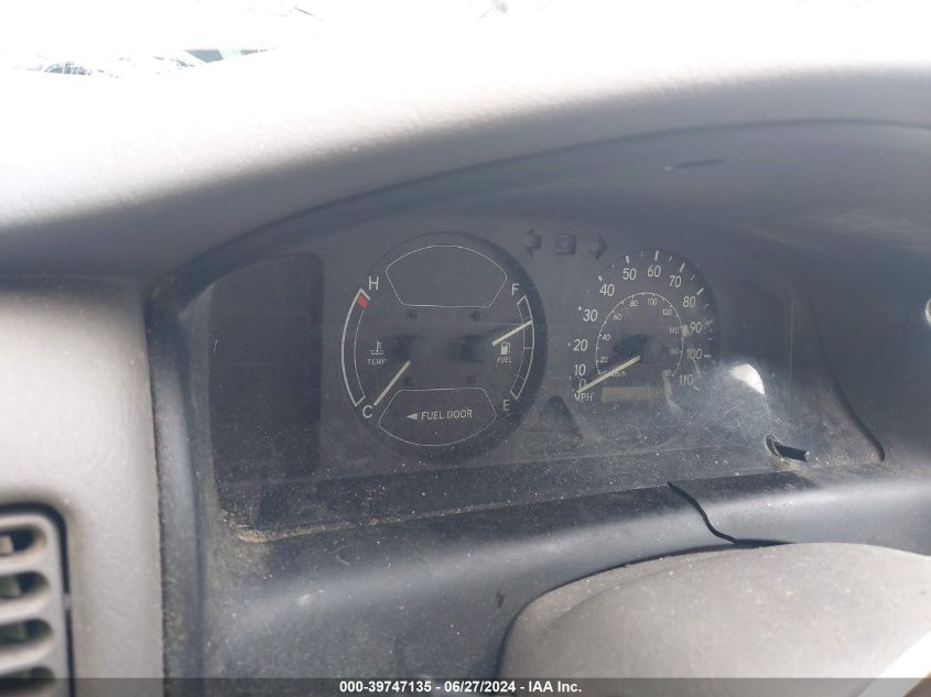 1998 Chevrolet Prizm Lsi VIN: 1Y1SK5289WZ434646 Lot: 39747135